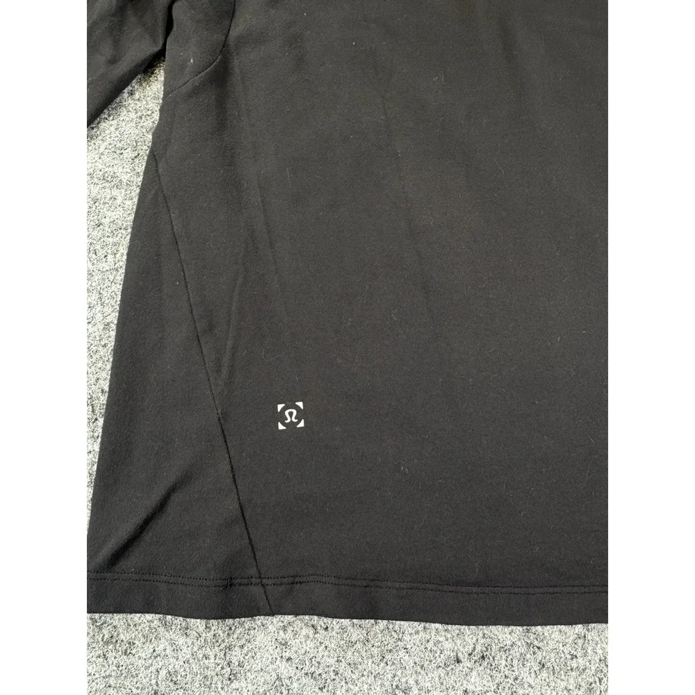 Lululemon Surge Warm 1/2 Zip Mens Large Black Running Training Pullover
